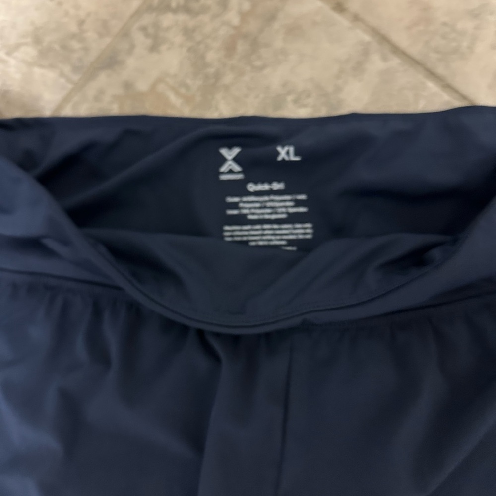 Xersion Women's Navy Blue Athletic Shorts - Picture 3 of 3